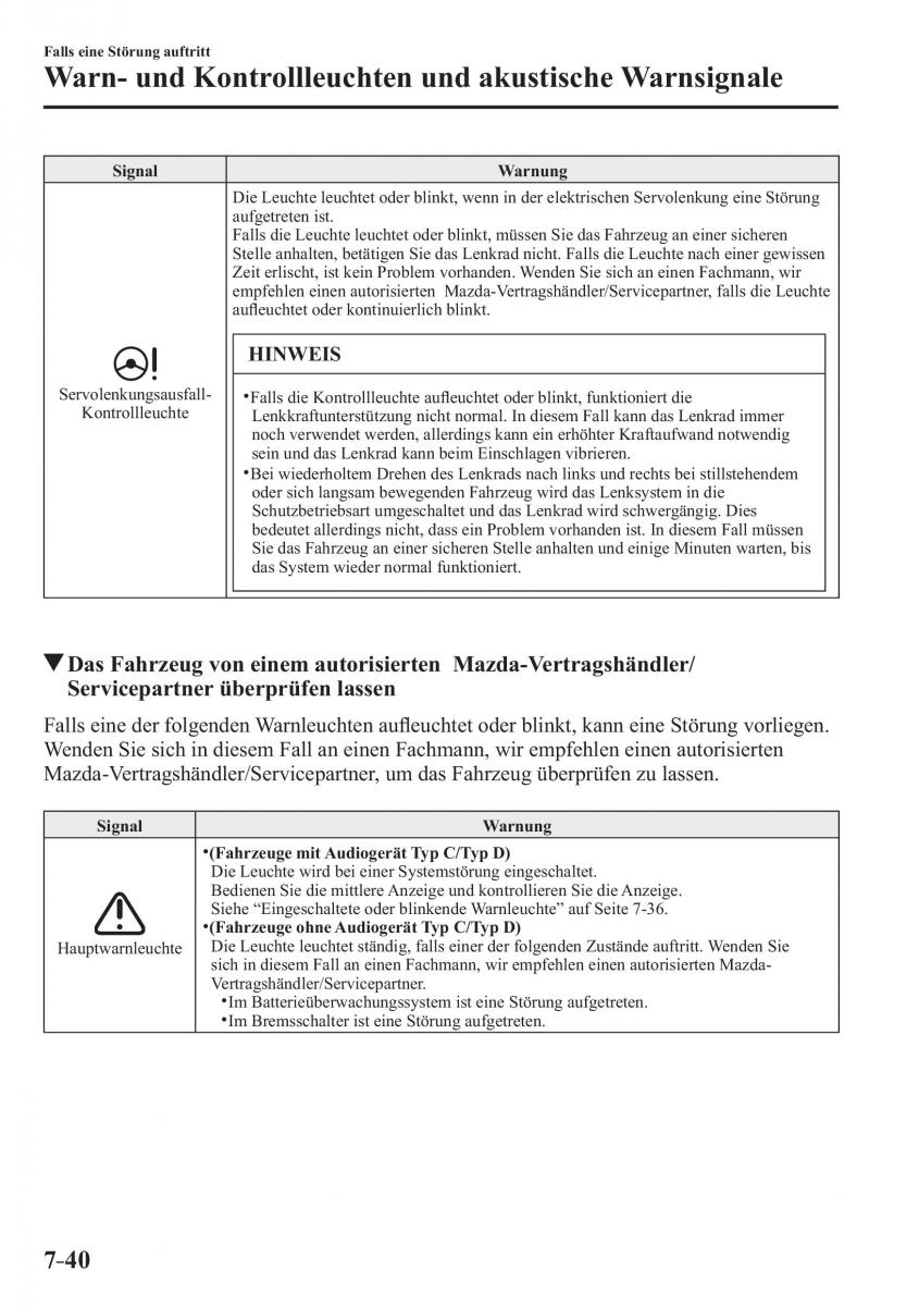 Mazda 3 III Handbuch / page 653