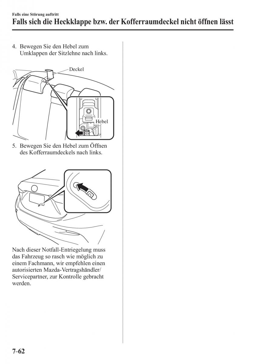 Mazda 3 III Handbuch / page 675