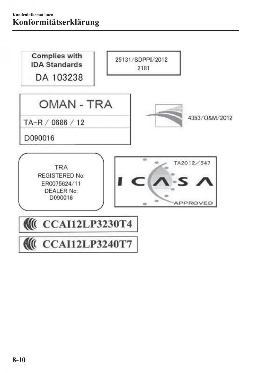 Mazda 3 III Handbuch / page 687