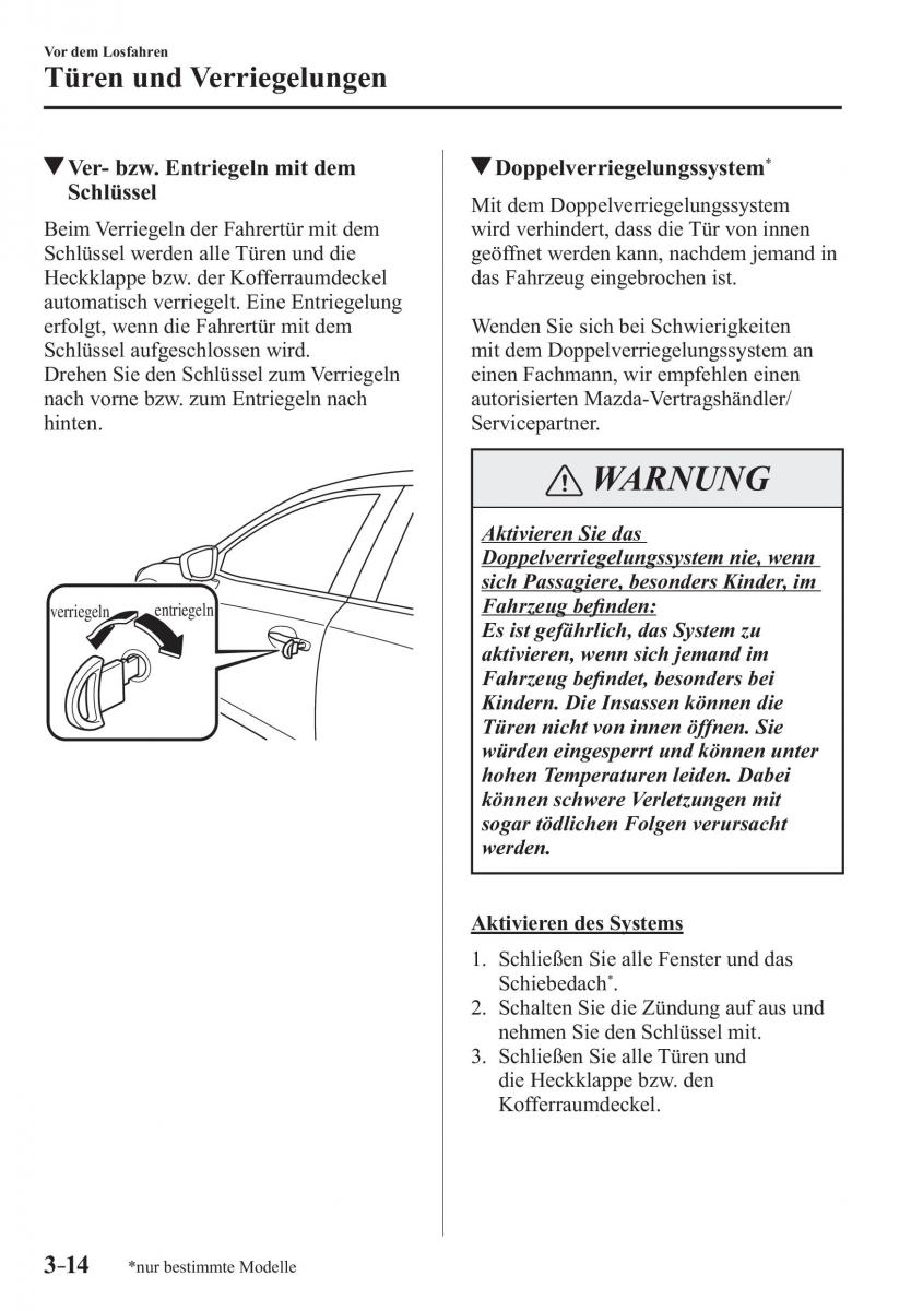 Mazda 3 III Handbuch / page 99