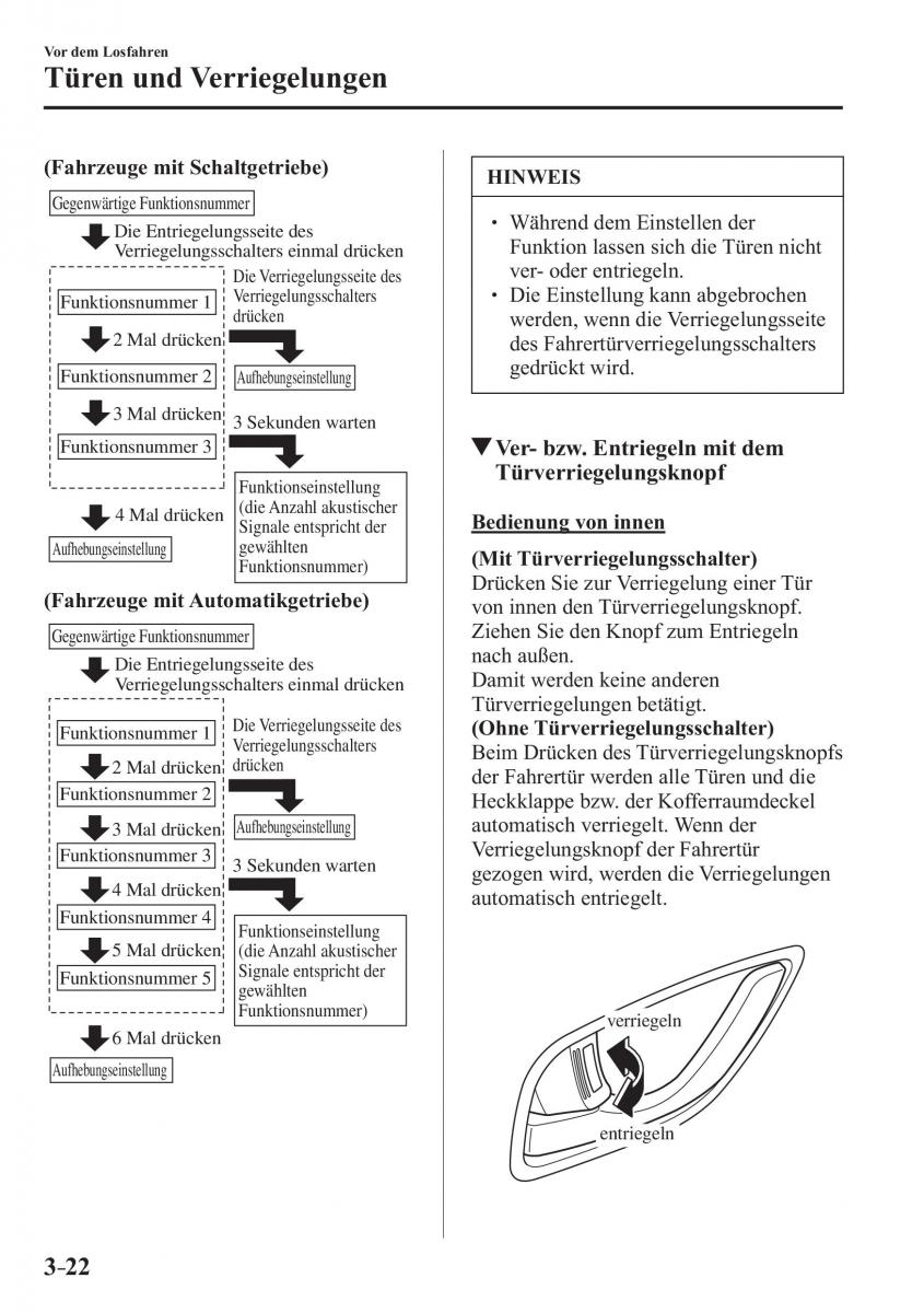 Mazda 3 III Handbuch / page 107