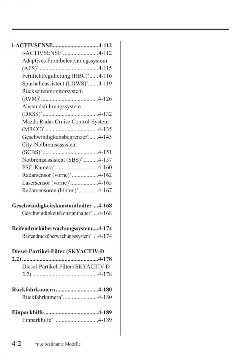 Mazda 3 III Handbuch / page 161