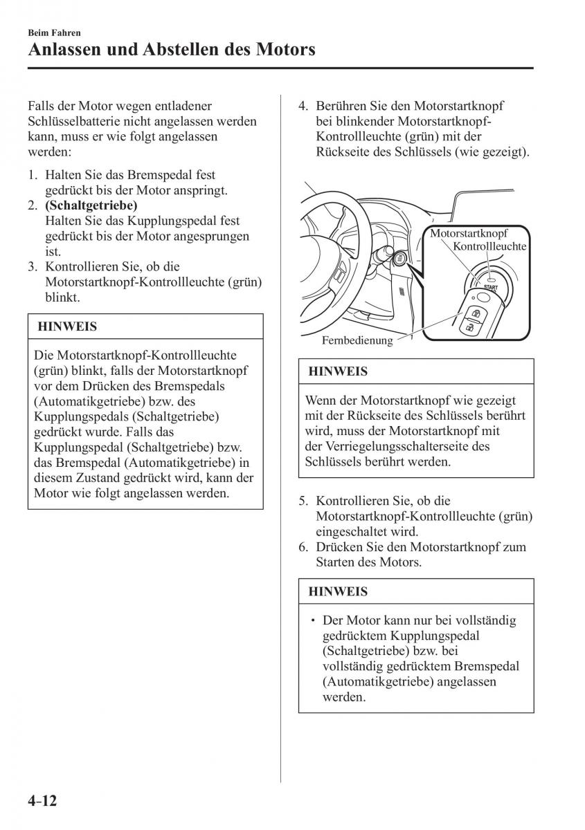 Mazda 3 III Handbuch / page 171