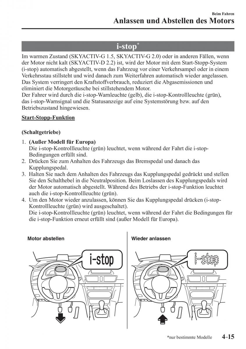 Mazda 3 III Handbuch / page 174