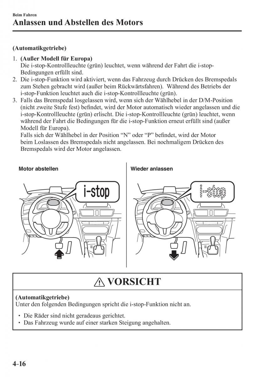 Mazda 3 III Handbuch / page 175