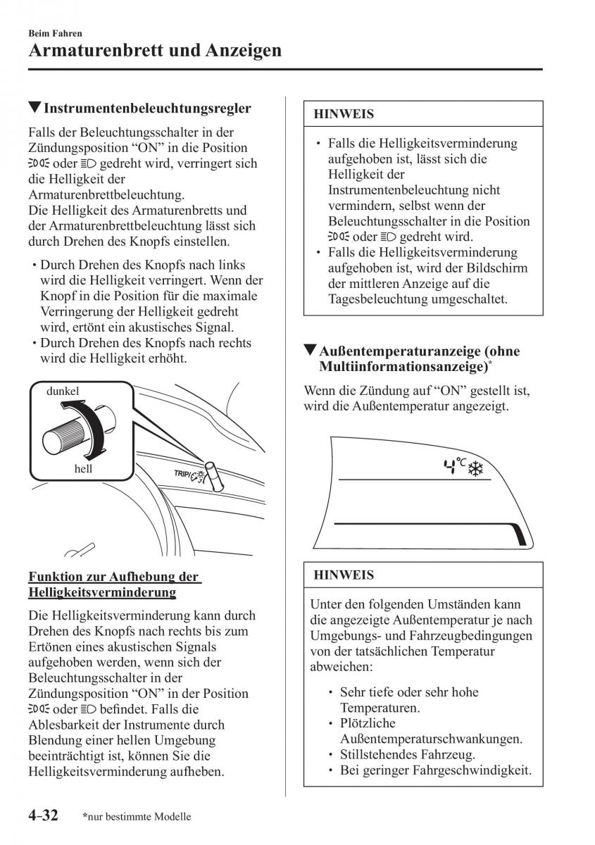 Mazda 3 III Handbuch / page 191