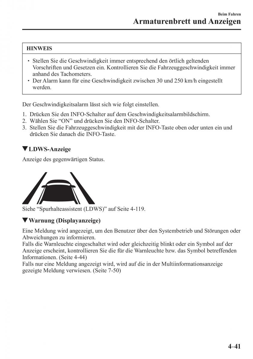 Mazda 3 III Handbuch / page 200