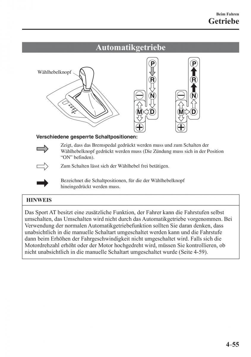 Mazda 3 III Handbuch / page 214