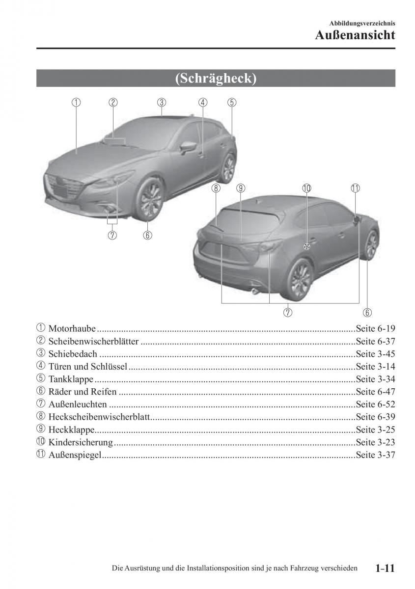 Mazda 3 III Handbuch / page 24