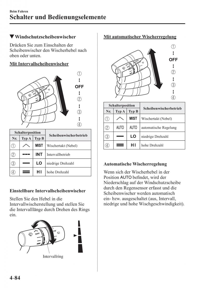 Mazda 3 III Handbuch / page 243