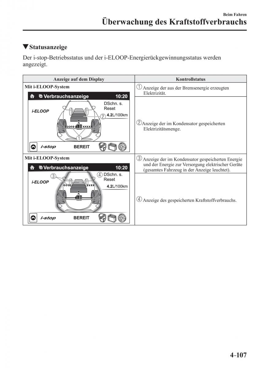 Mazda 3 III Handbuch / page 266