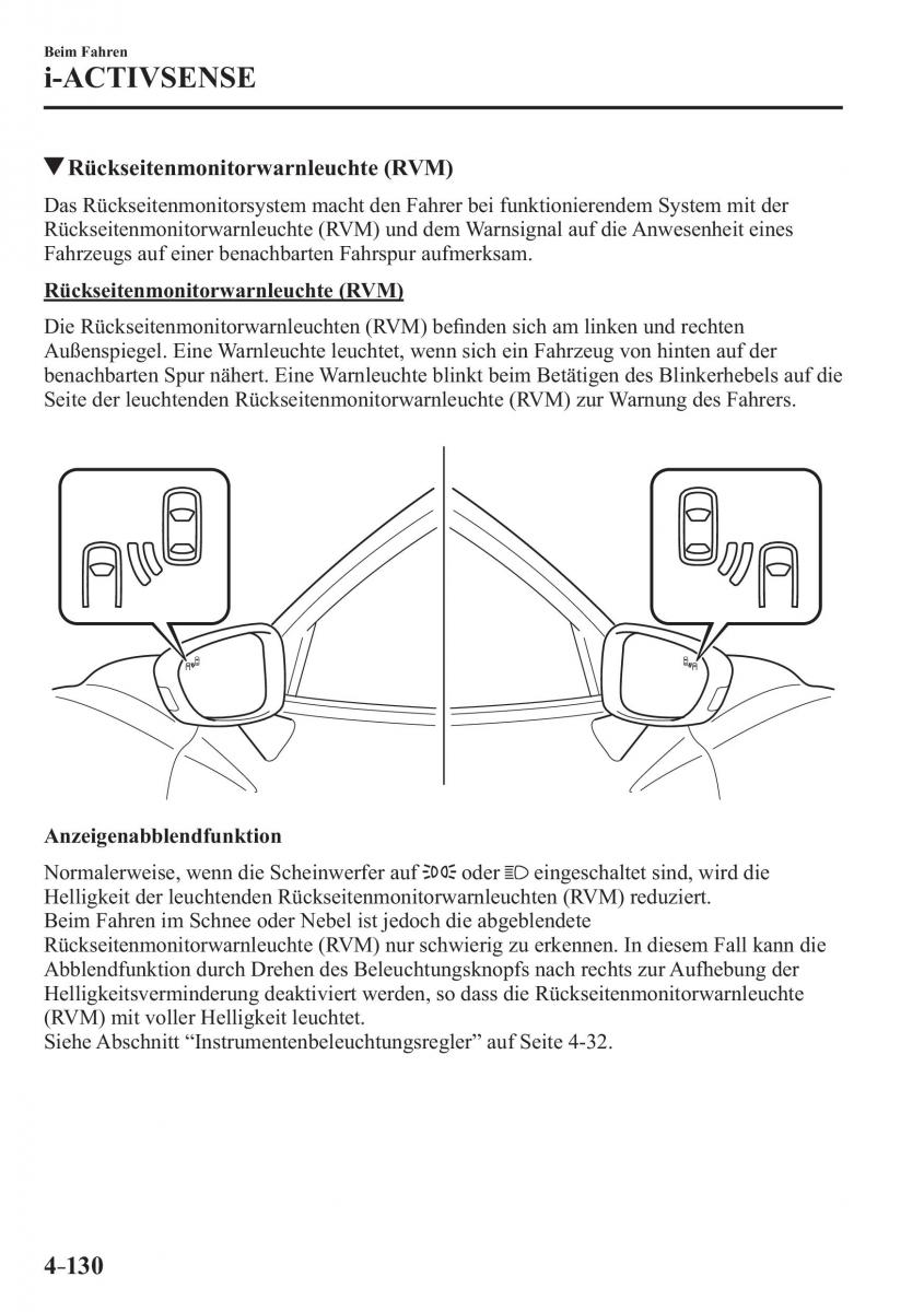 Mazda 3 III Handbuch / page 289