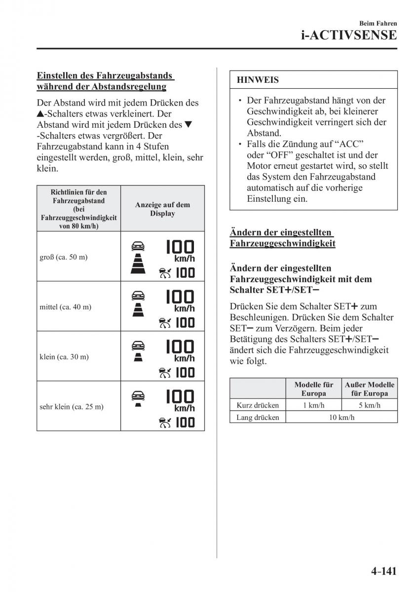 Mazda 3 III Handbuch / page 300