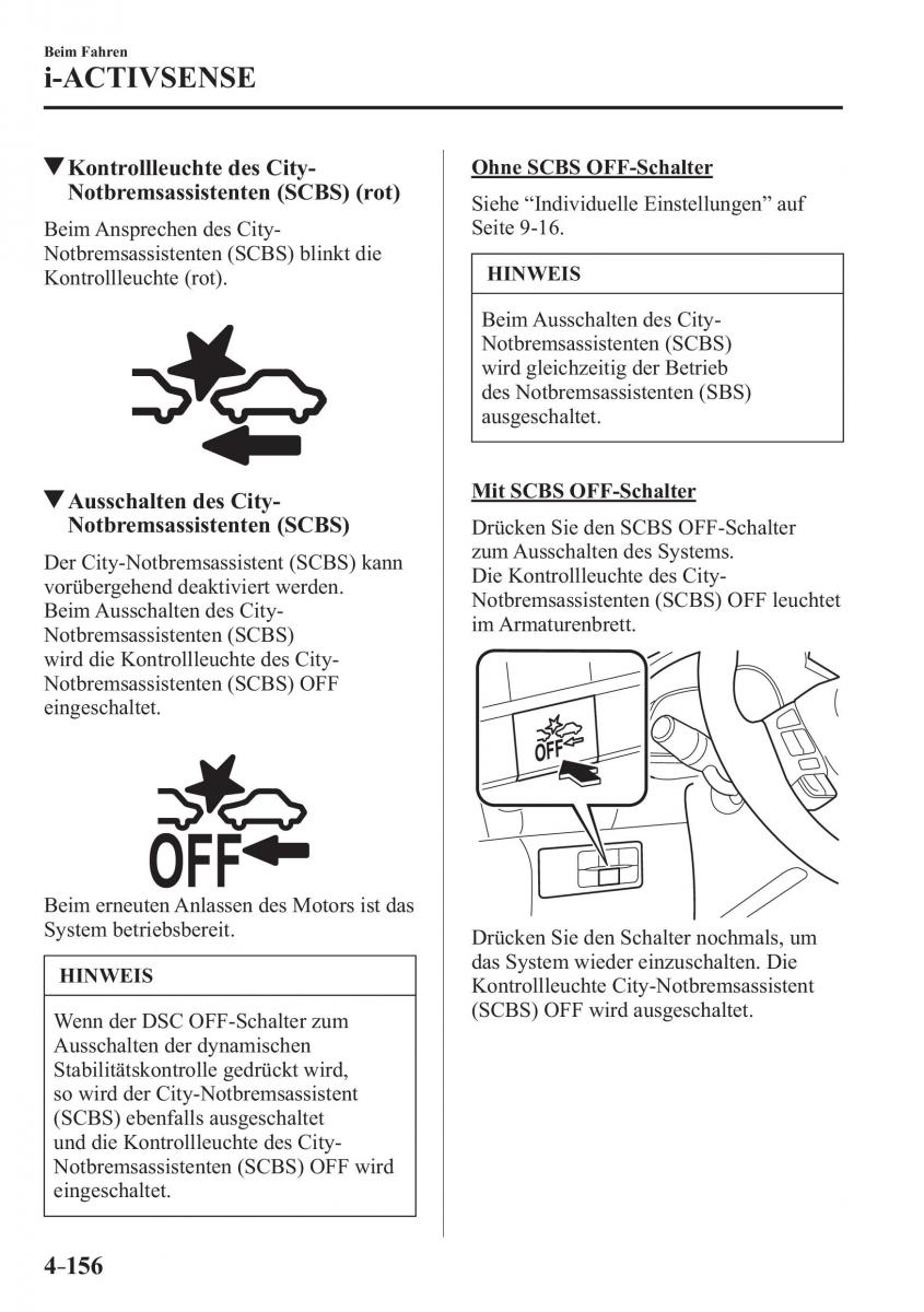 Mazda 3 III Handbuch / page 315