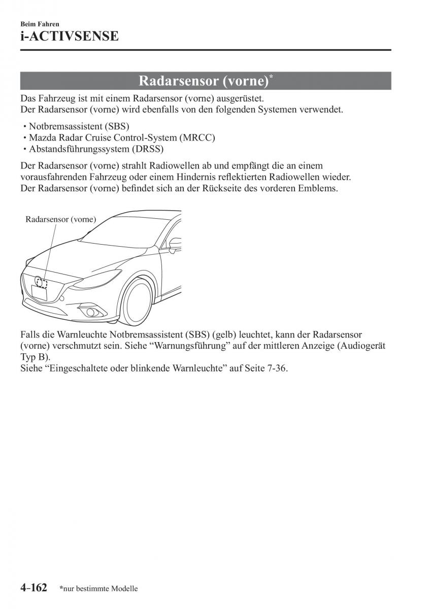 Mazda 3 III Handbuch / page 321