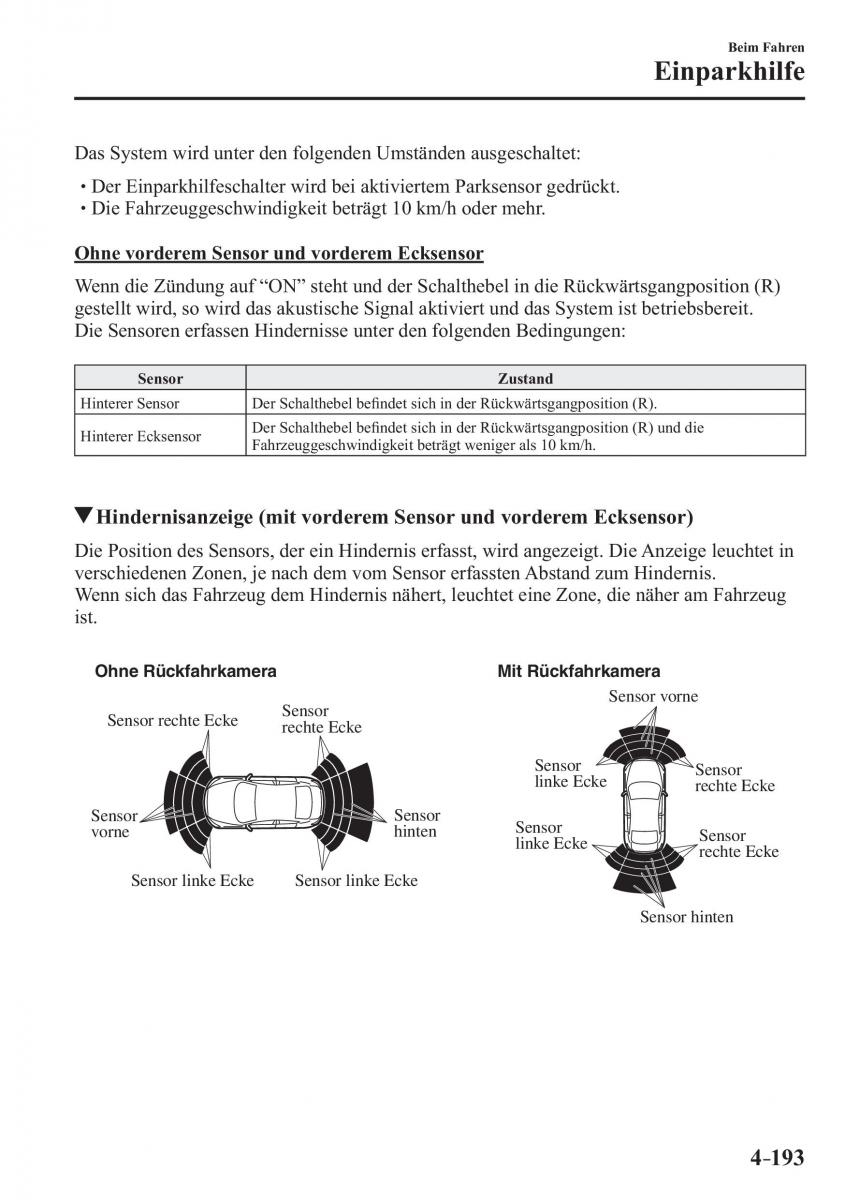 Mazda 3 III Handbuch / page 352