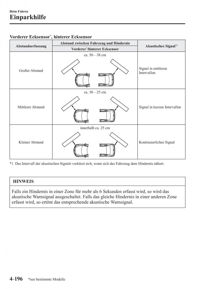 Mazda 3 III Handbuch / page 355