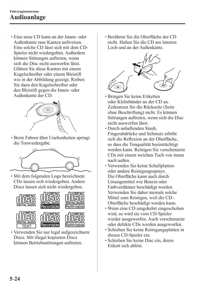 Mazda 3 III Handbuch / page 381