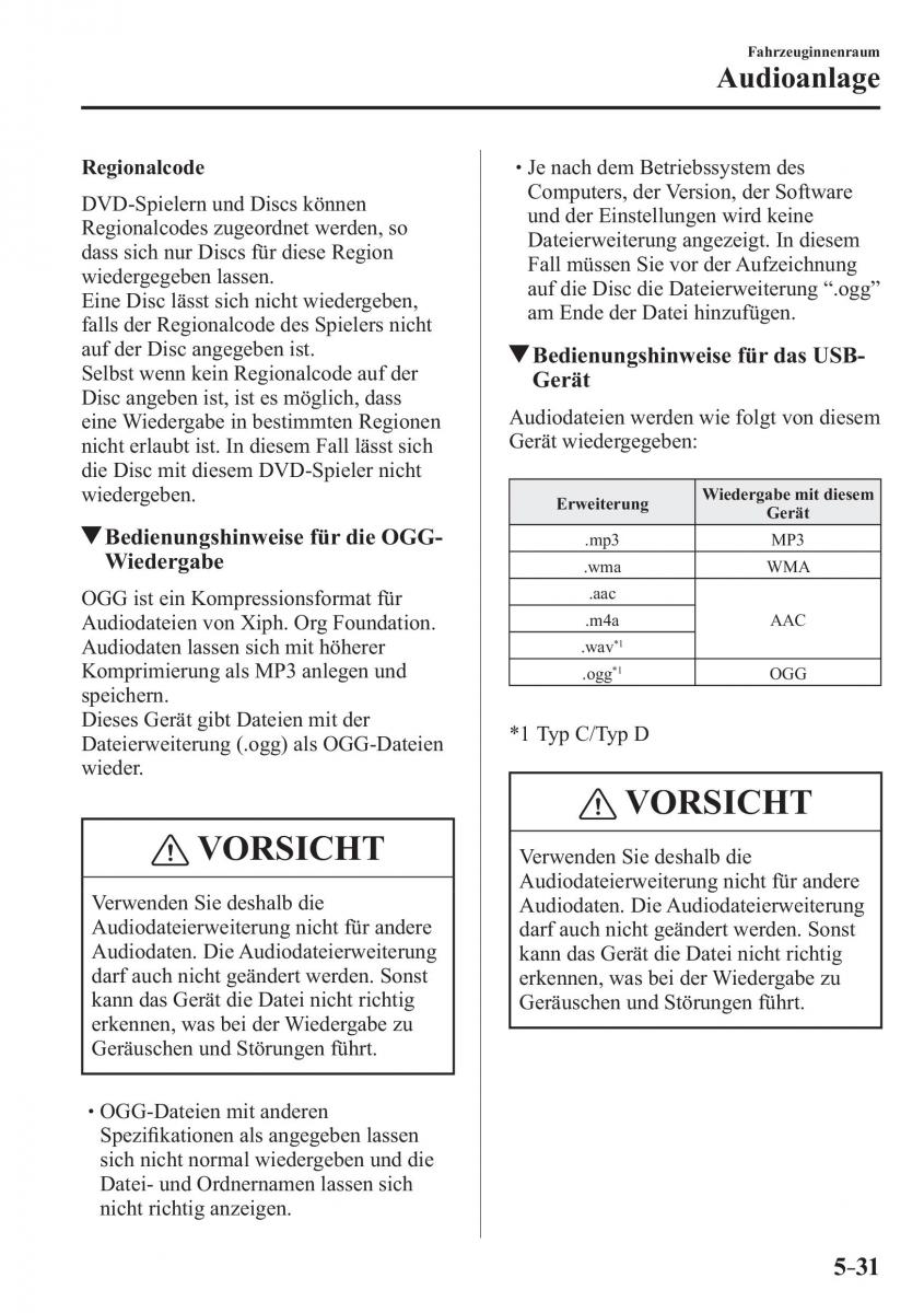 Mazda 3 III Handbuch / page 388