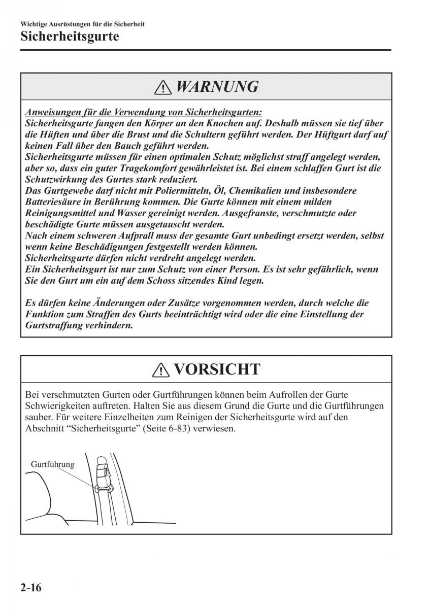 Mazda 3 III Handbuch / page 41