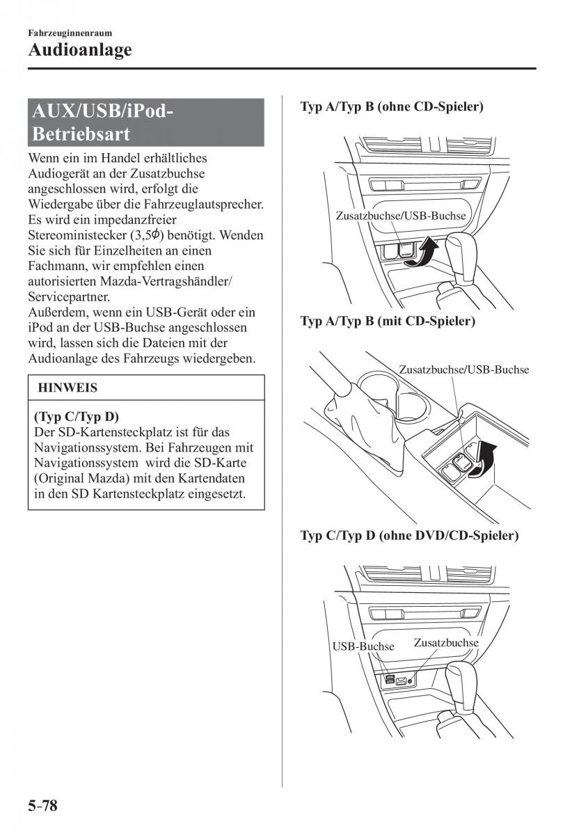 Mazda 3 III Handbuch / page 435