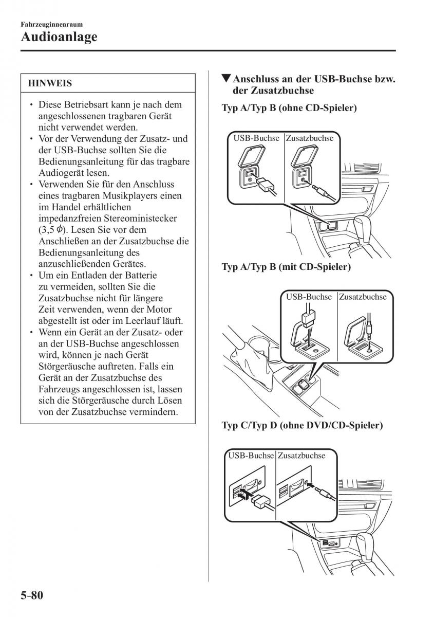 Mazda 3 III Handbuch / page 437