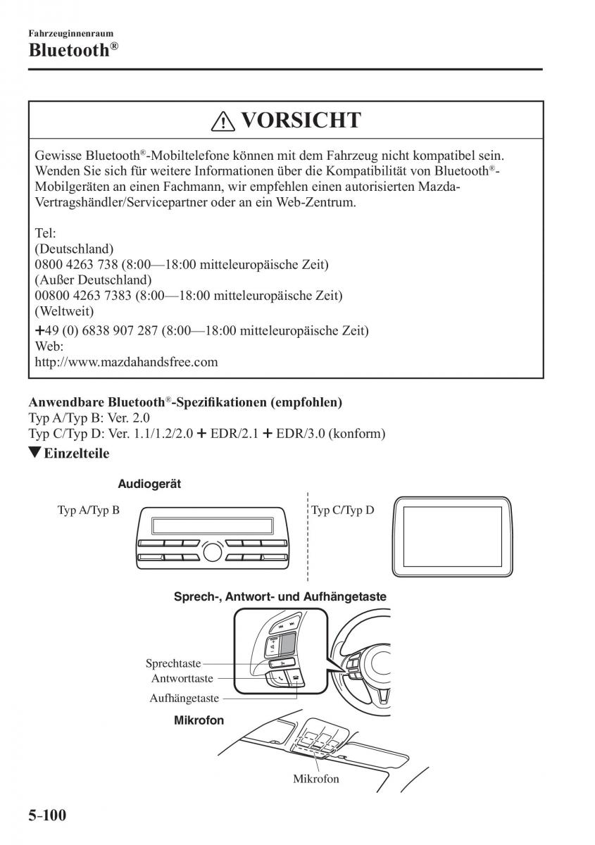 Mazda 3 III Handbuch / page 457