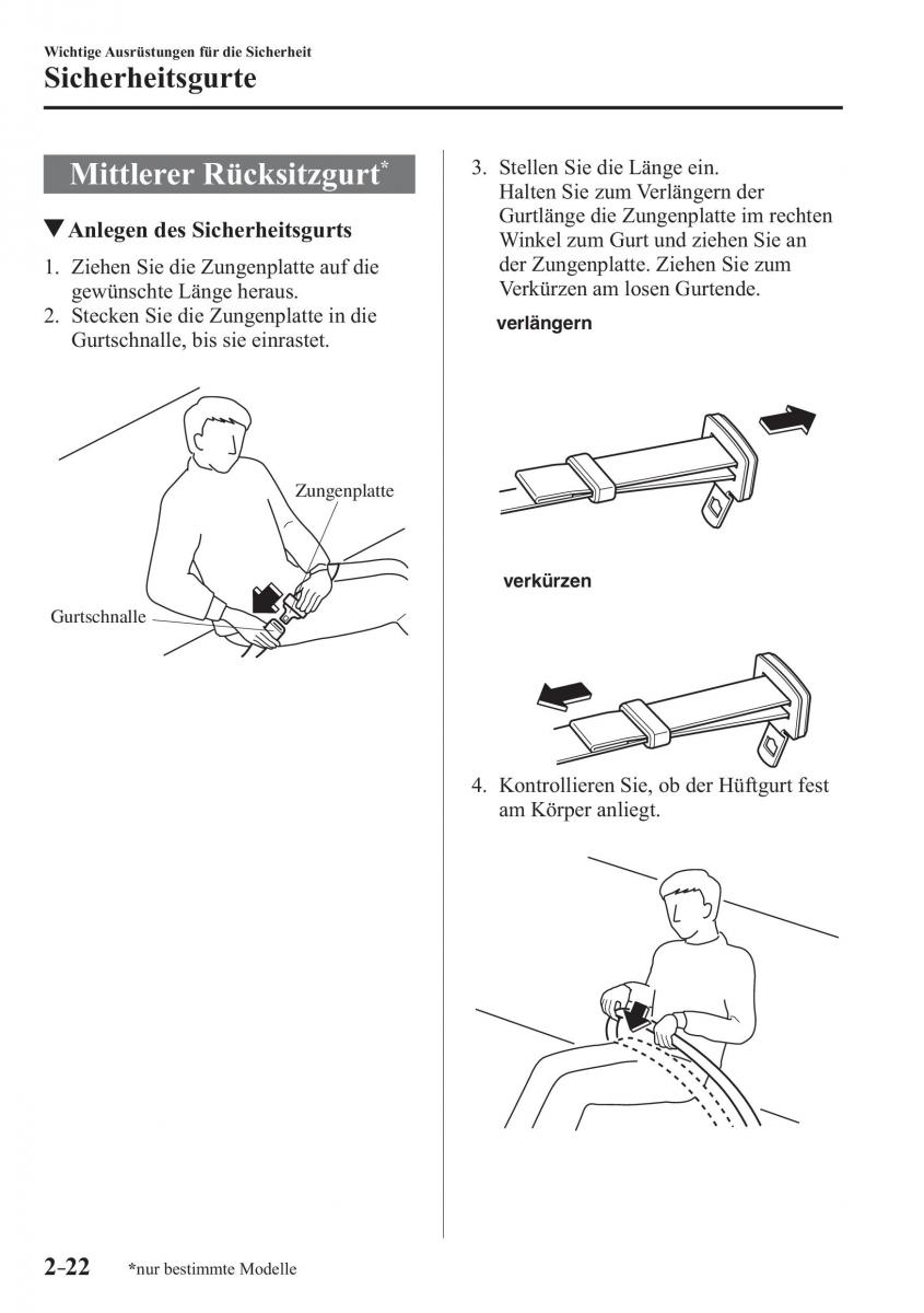 Mazda 3 III Handbuch / page 47