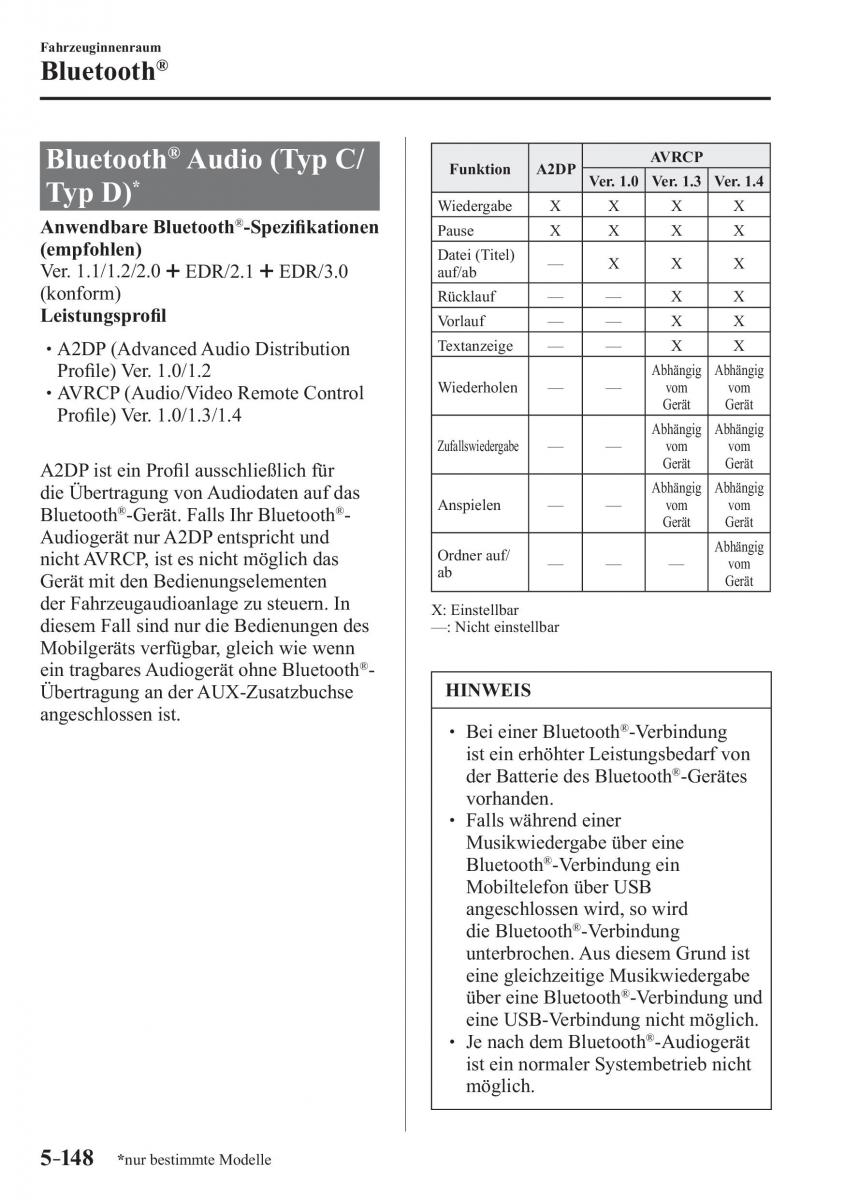 Mazda 3 III Handbuch / page 505