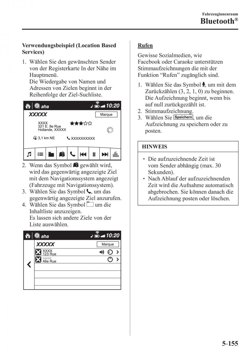 Mazda 3 III Handbuch / page 512