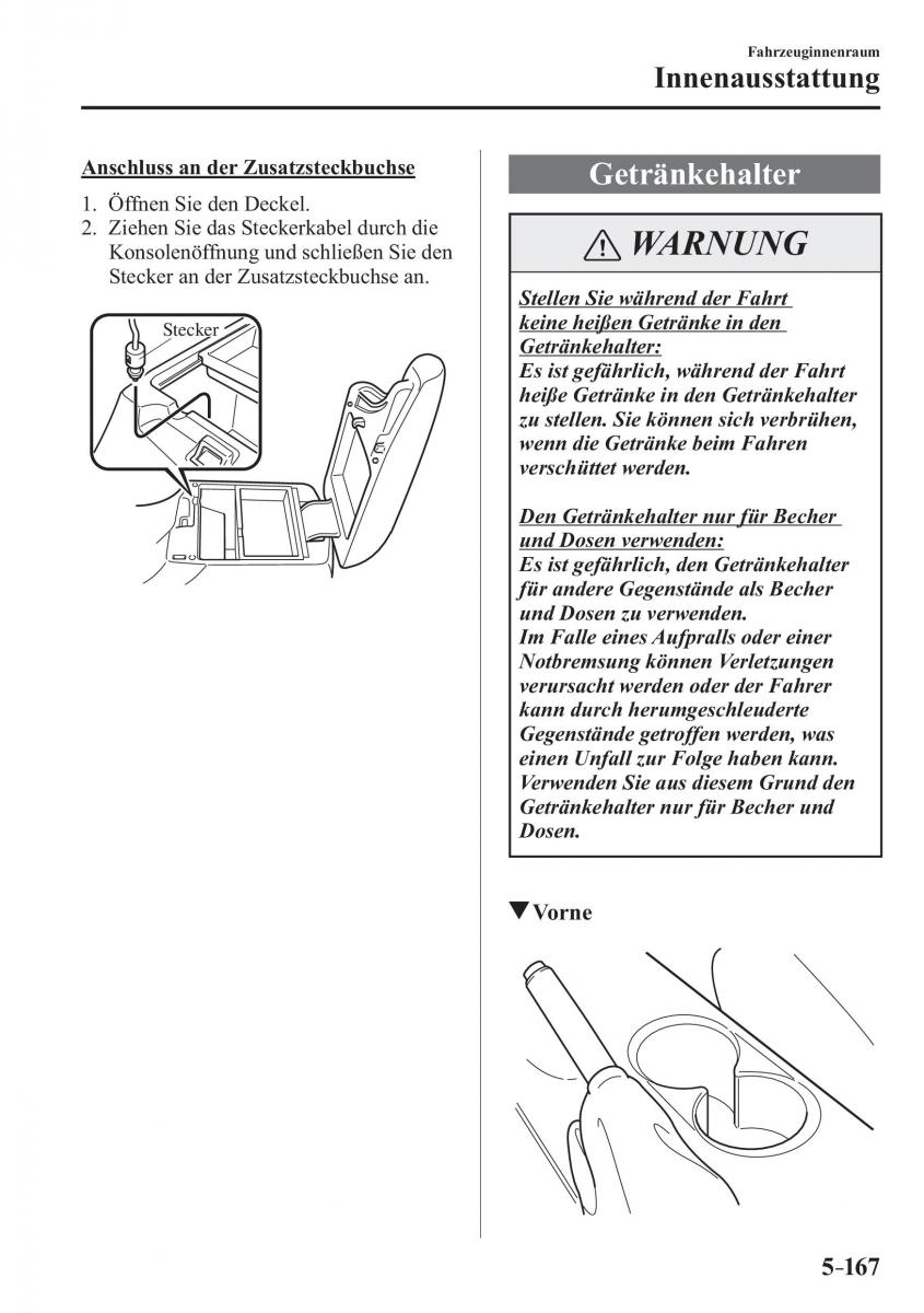 Mazda 3 III Handbuch / page 524