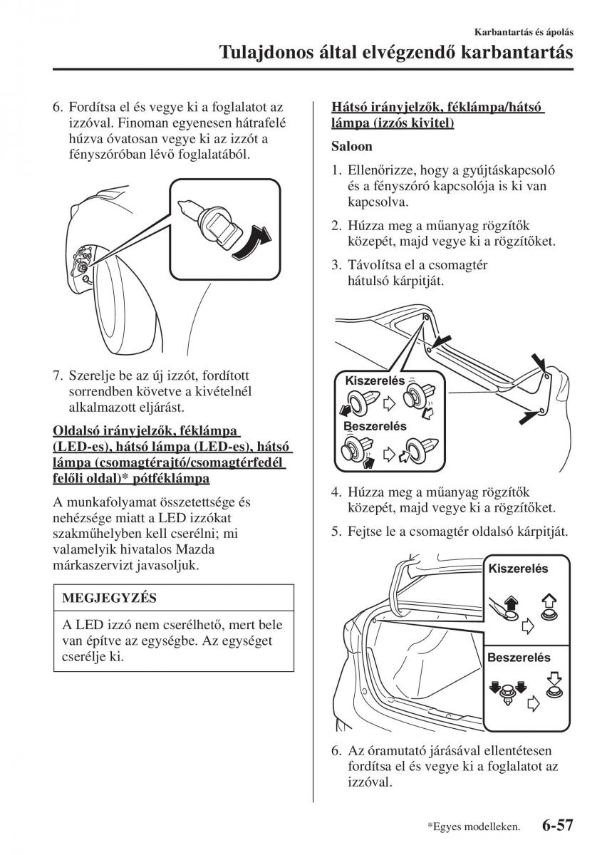 Mazda 3 III Kezelesi utmutato / page 553