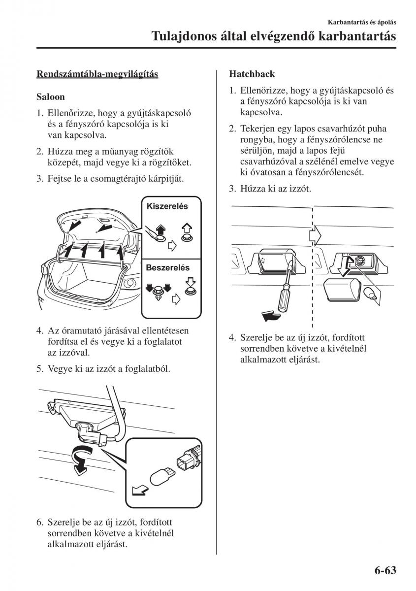 Mazda 3 III Kezelesi utmutato / page 559