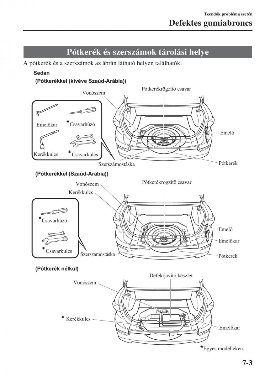 Mazda 3 III Kezelesi utmutato / page 579