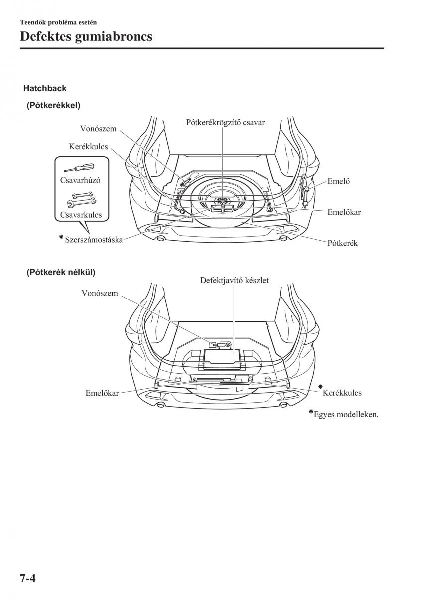 Mazda 3 III Kezelesi utmutato / page 580