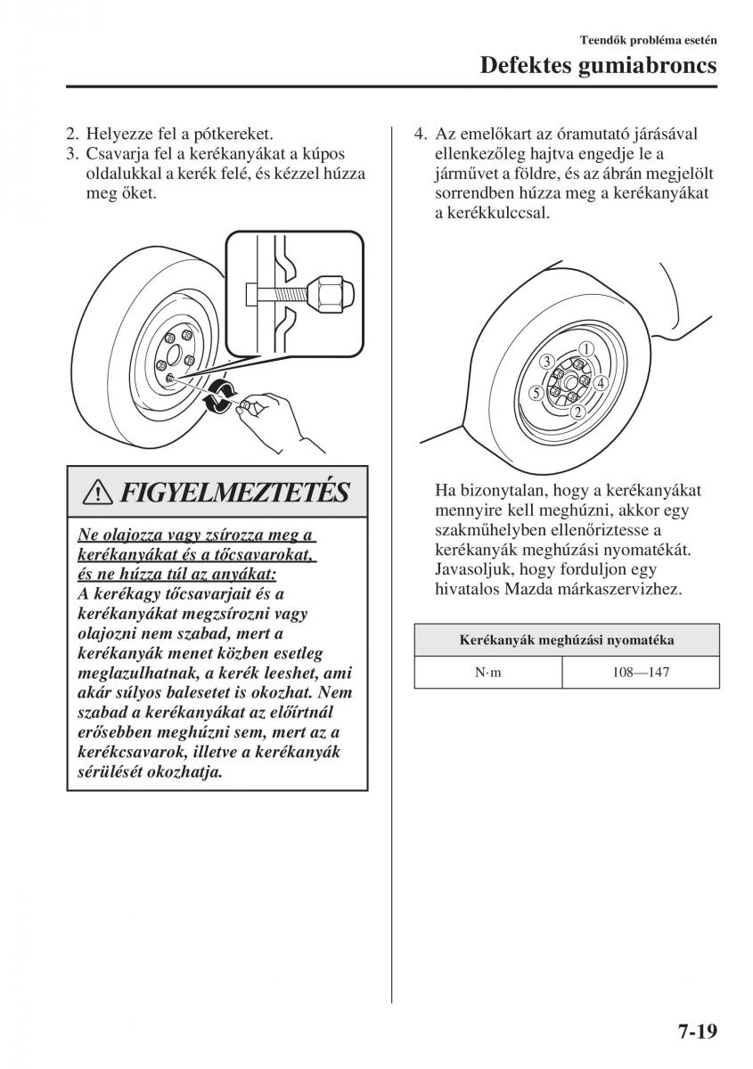 Mazda 3 III Kezelesi utmutato / page 595