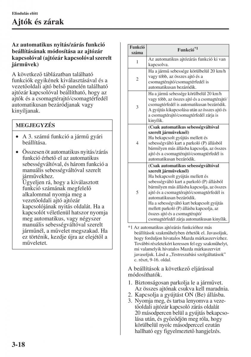 Mazda 3 III Kezelesi utmutato / page 96