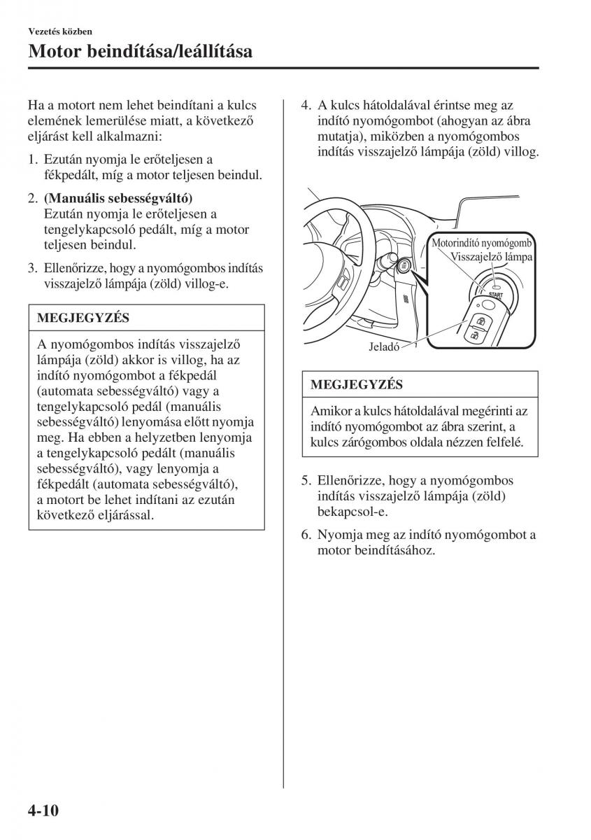 Mazda 3 III Kezelesi utmutato / page 160