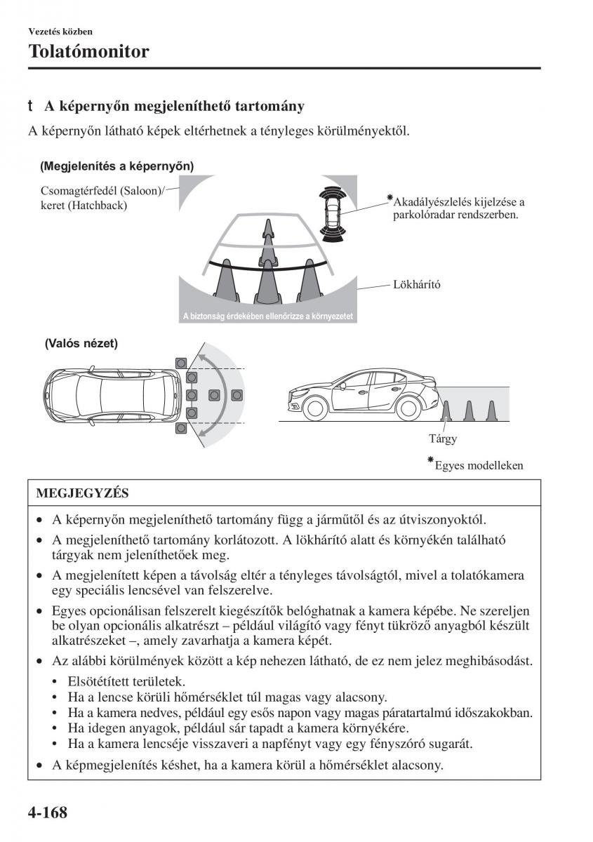 Mazda 3 III Kezelesi utmutato / page 318