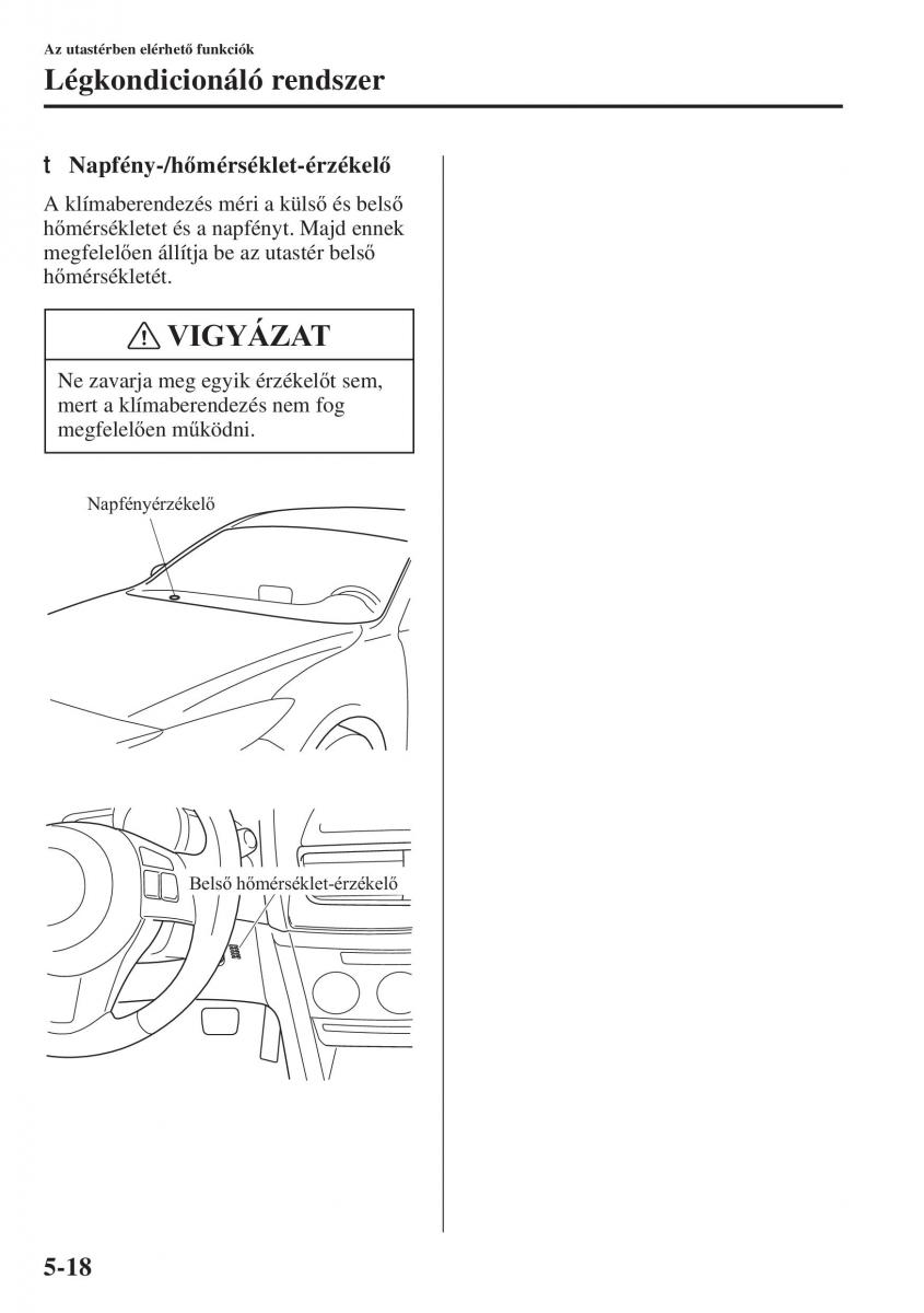 Mazda 3 III Kezelesi utmutato / page 352