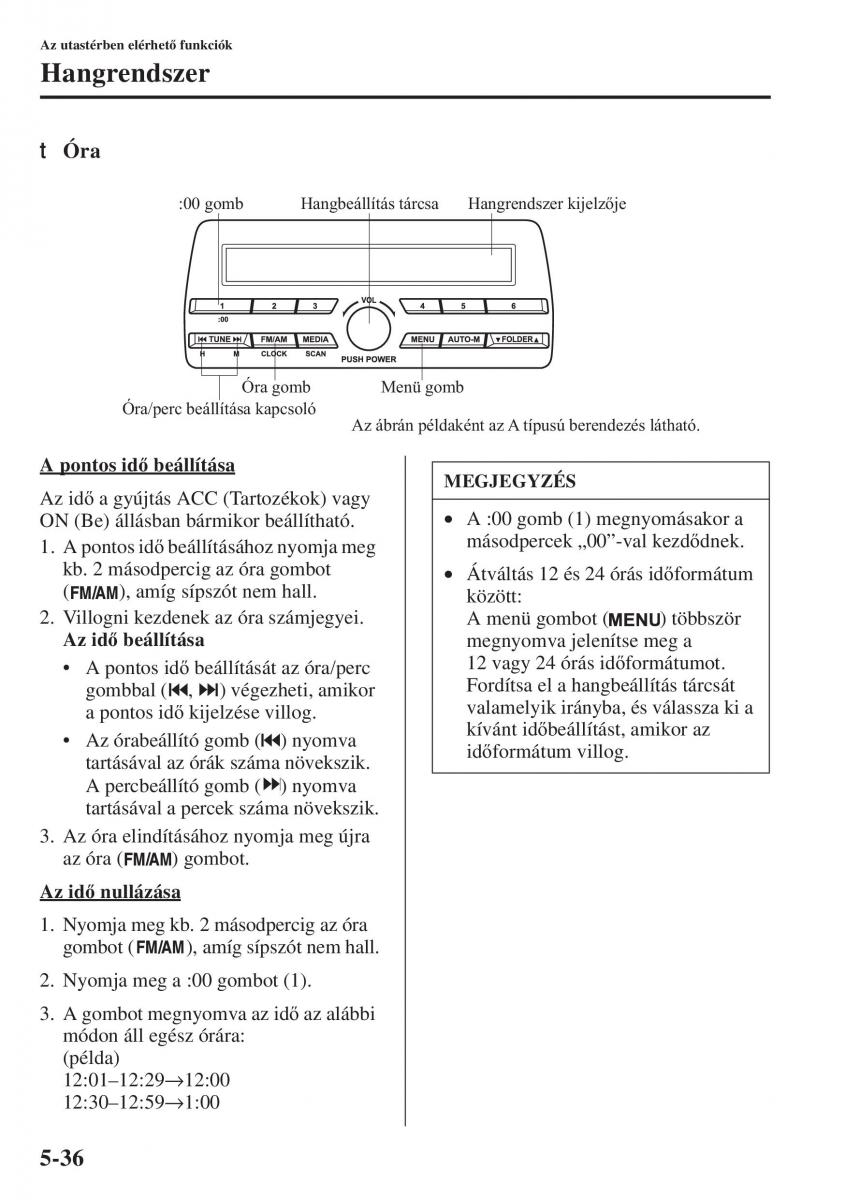 Mazda 3 III Kezelesi utmutato / page 370