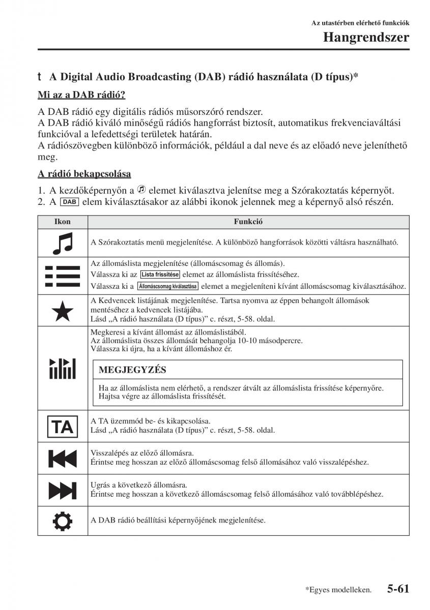 Mazda 3 III Kezelesi utmutato / page 395