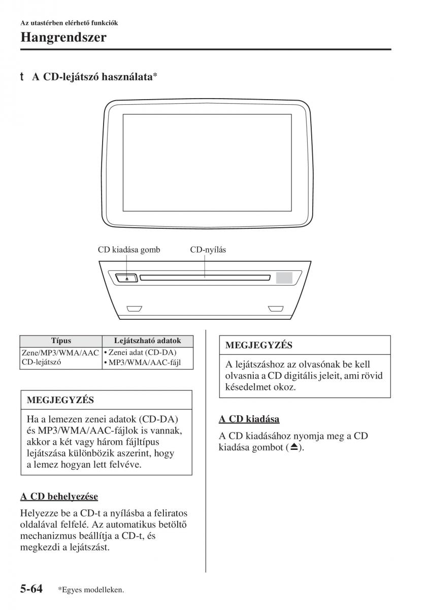 Mazda 3 III Kezelesi utmutato / page 398