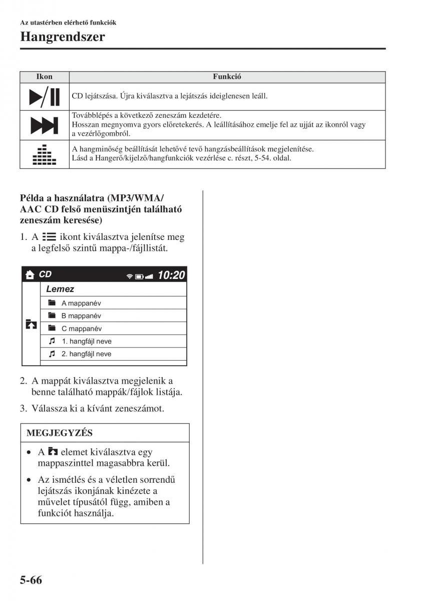 Mazda 3 III Kezelesi utmutato / page 400