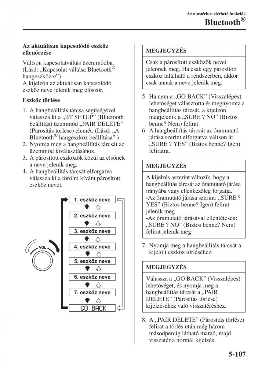 Mazda 3 III Kezelesi utmutato / page 441