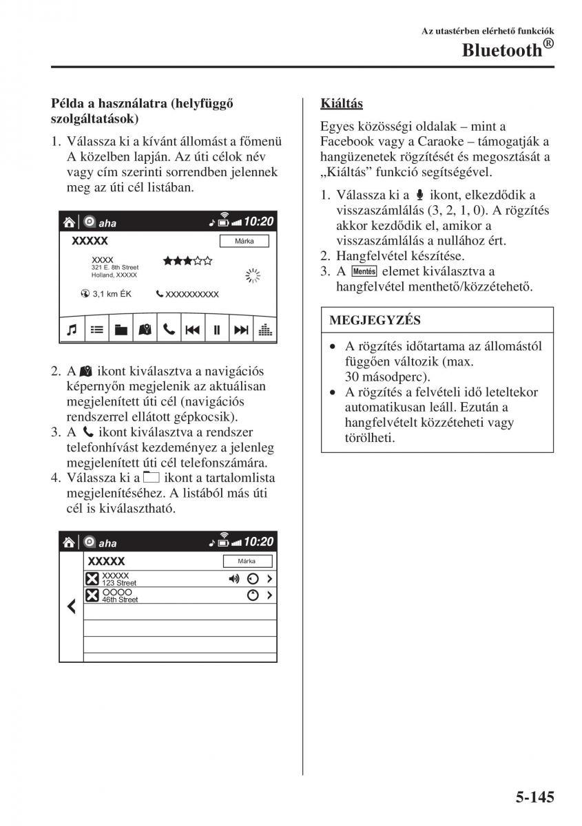 Mazda 3 III Kezelesi utmutato / page 479