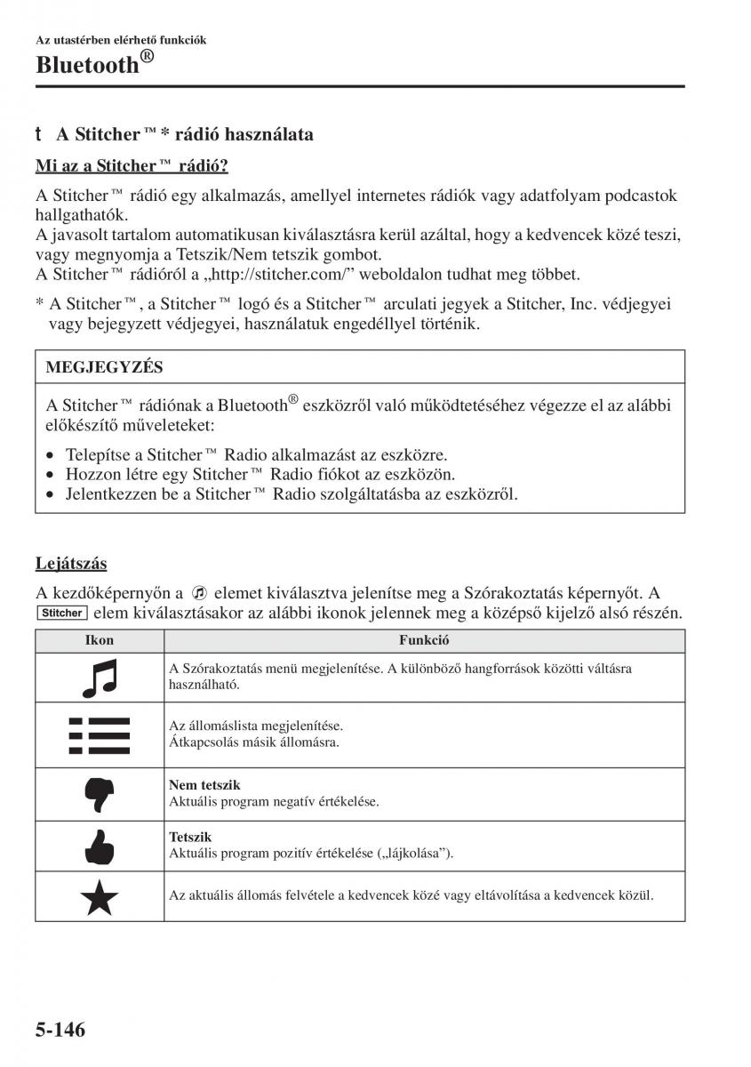 Mazda 3 III Kezelesi utmutato / page 480