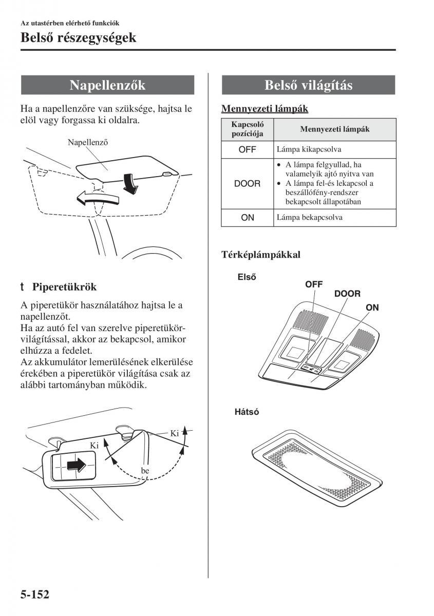 Mazda 3 III Kezelesi utmutato / page 486