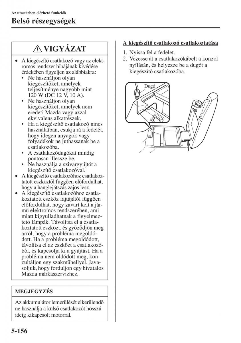 Mazda 3 III Kezelesi utmutato / page 490