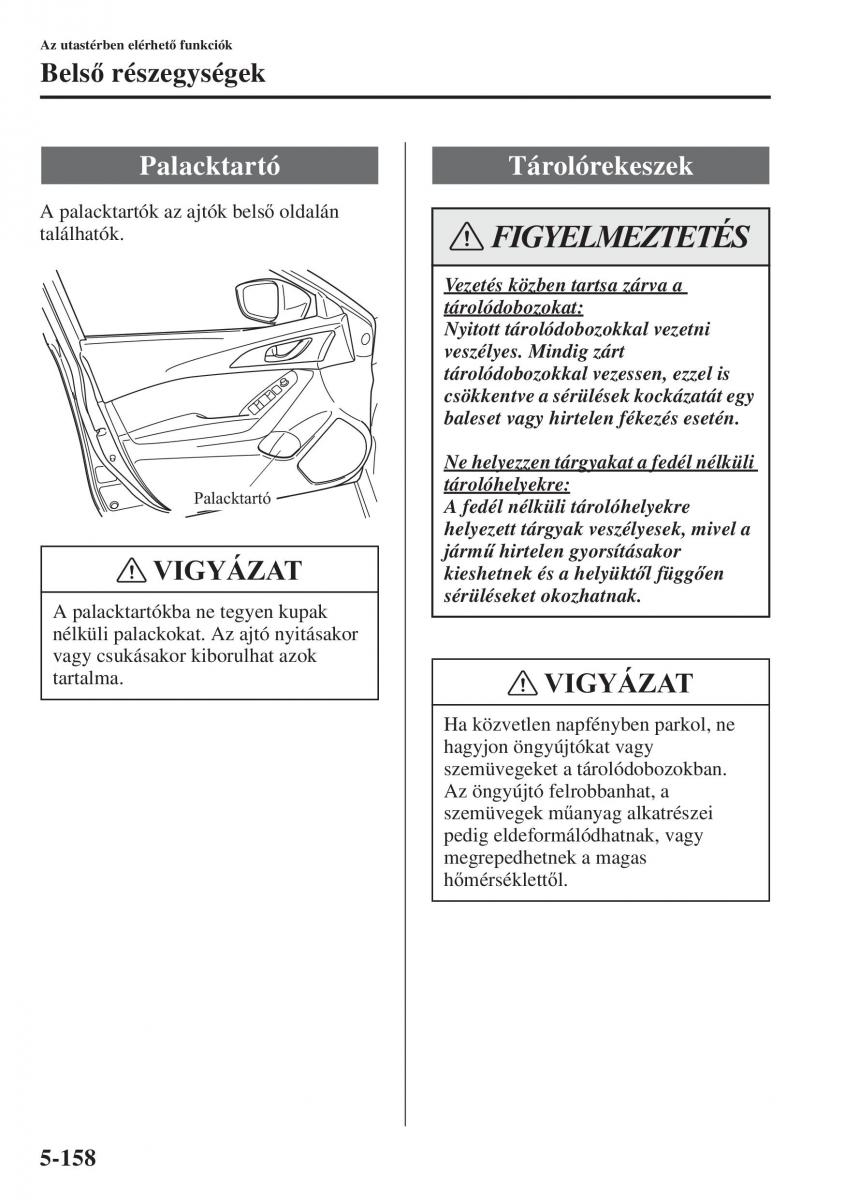 Mazda 3 III Kezelesi utmutato / page 492